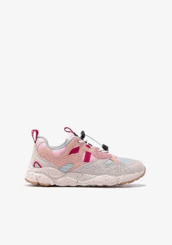 Sapatos De Menina-Conguitos Tênis Trail Rosa P&B