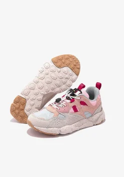 Sapatos De Menina-Conguitos Tênis Trail Rosa P&B