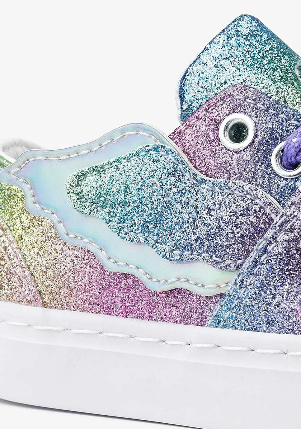 Tênis Casuais-Conguitos Tênis Unicornio Multicolor Glitter Feminino