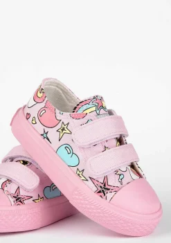 Tênis Casuais-Conguitos Tênis Unicornio Rosa Para Bebé
