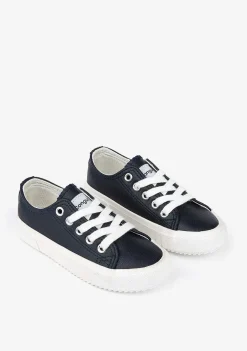 Tênis Casuais-Conguitos Tênis Unissex Navy Napa