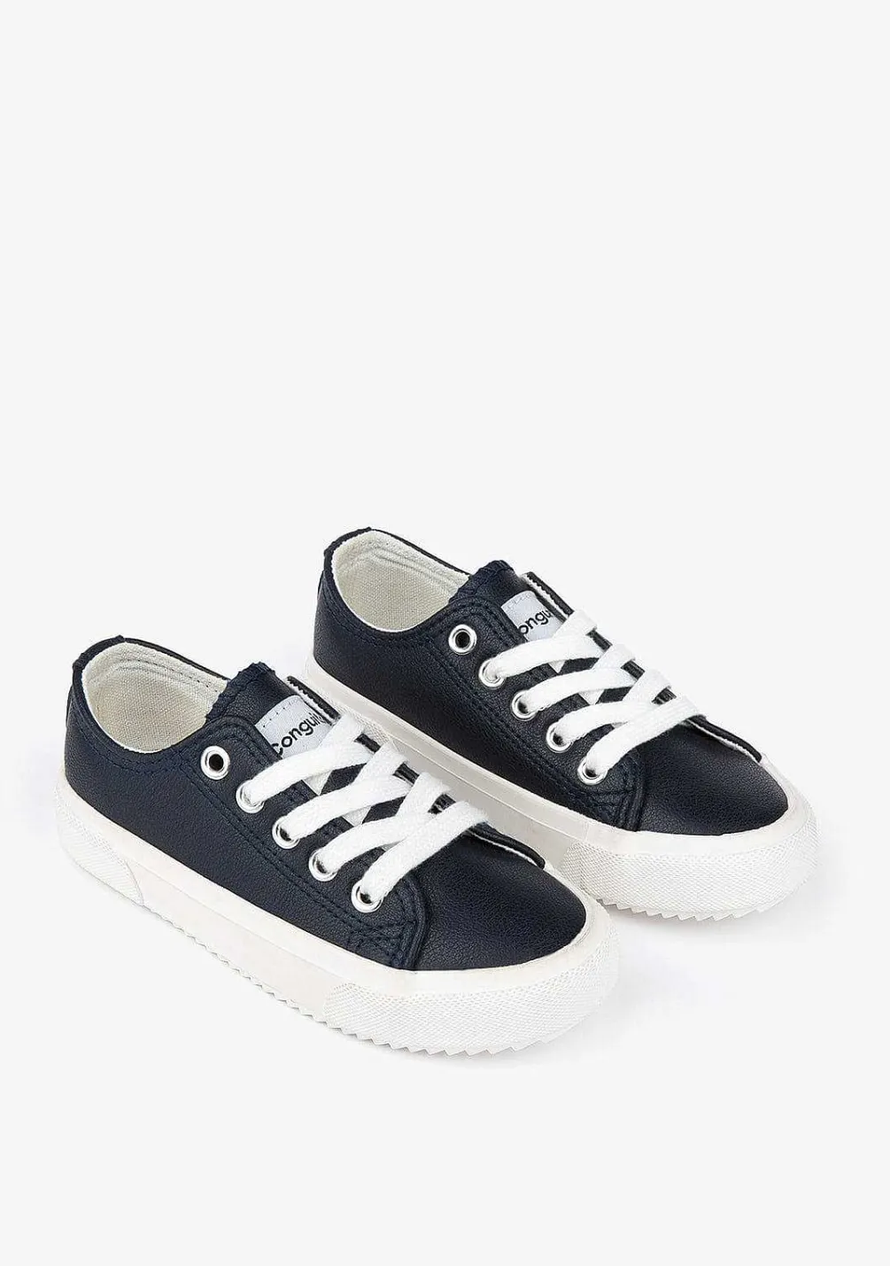 Tênis Casuais-Conguitos Tênis Unissex Navy Napa
