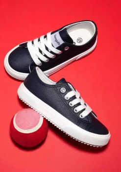 Tênis Casuais-Conguitos Tênis Unissex Navy Napa