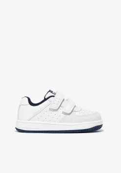 Sapatos De Menina-Conguitos Tênis Unissexo Branco / Marinho