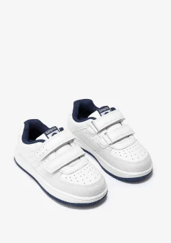Sapatos De Menina-Conguitos Tênis Unissexo Branco / Marinho