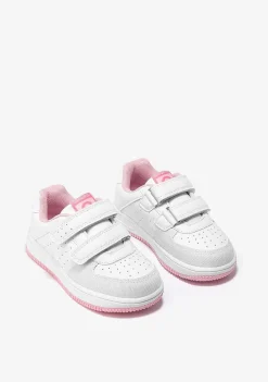 Tênis-Conguitos Tênis Unissexo Branco/Rosa