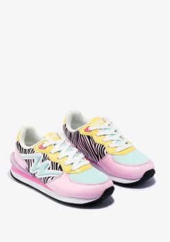 Tênis Casuais-Conguitos Tênis Zebra Multicolor Menina P&B