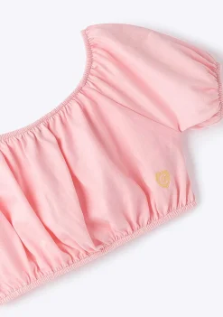 Roupas De Menina-Conguitos Top Rosa