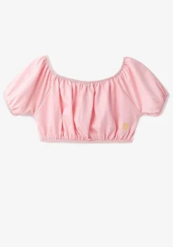 Roupas De Menina-Conguitos Top Rosa