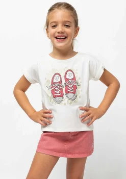 Camisetas-Conguitos T-Shirt "Tênis" Menina